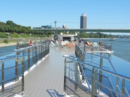 View of top deck