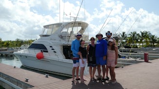 Cozumel about to board the yacht