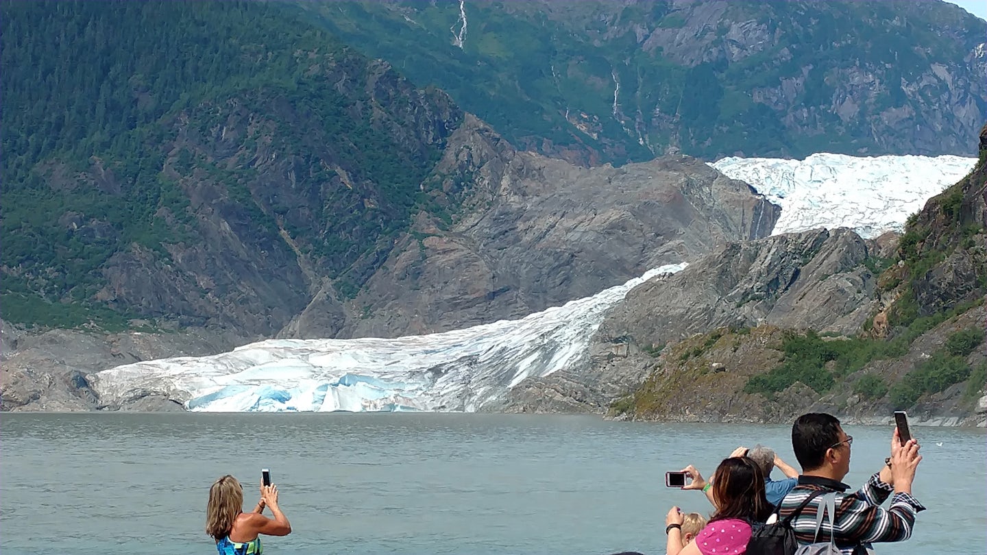 Beautiful glacier and great park