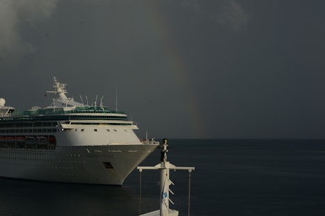 Anthem of the Seas and Rainbow.  Bahamas