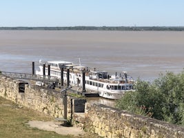 Our ship in Blaye
