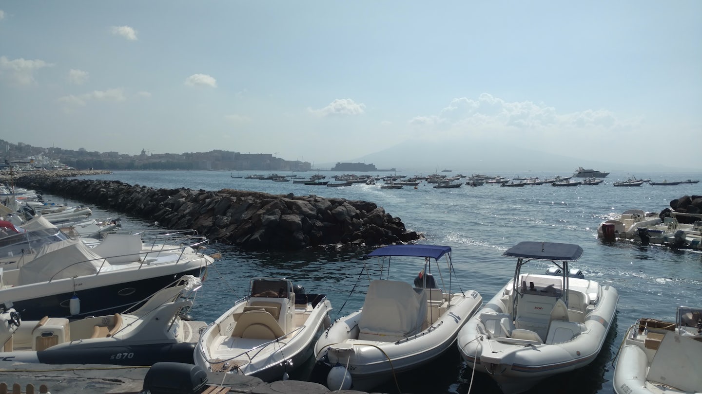 Port of Naples.