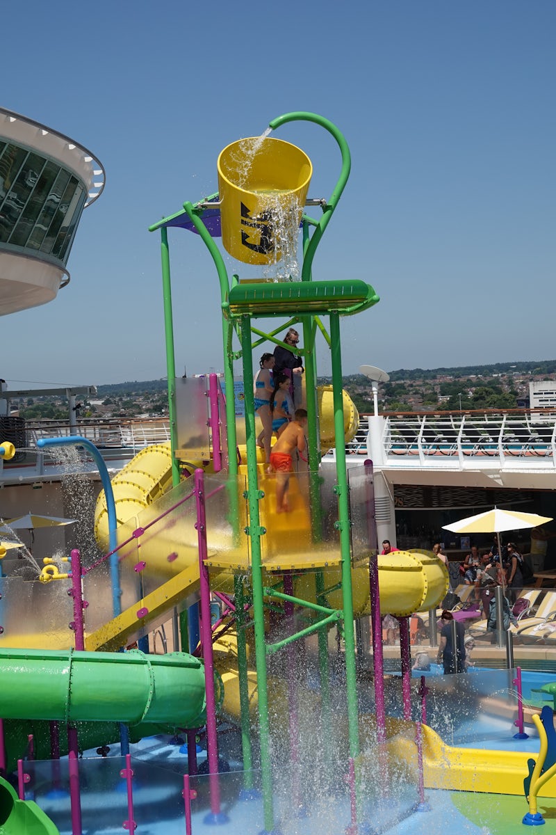 The new water slides