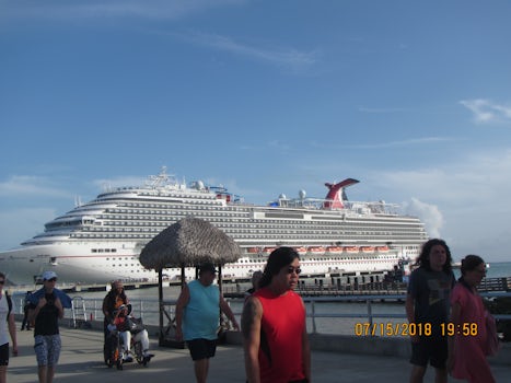 The Carnival Horizon in Amber Cove, DR