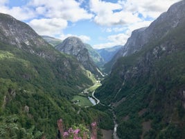 Stalheim, Norway- a dry fjord