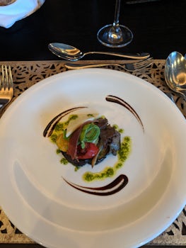 One of the amazing dishes we had on the AmaSerena.