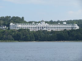 Mackinac Island.   All day excursion costs $85 and includes buffet in main