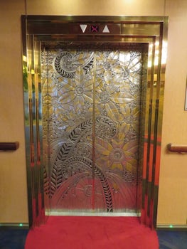 Beautiful elevator doors