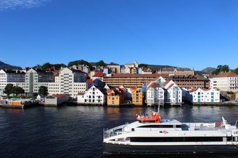 Bergen Norway harbor