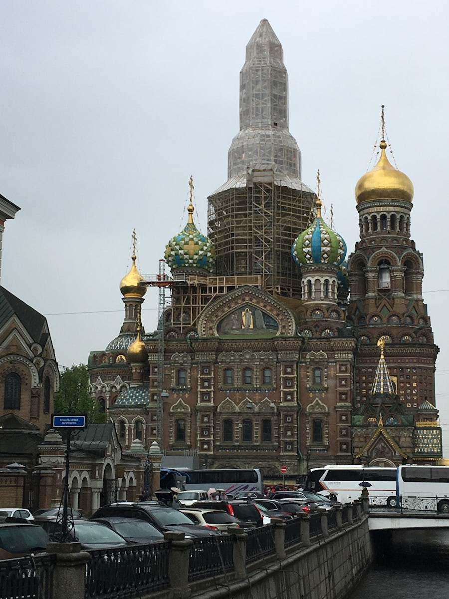 St. Petersburg—church of the Spilled Blood.