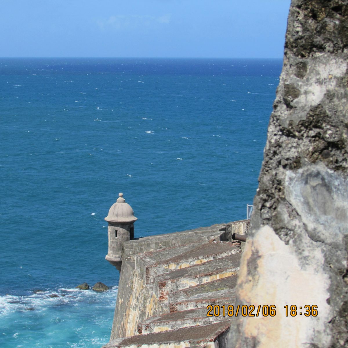 Stunning fortress at San Juan, Fort San Felipe del Morro
