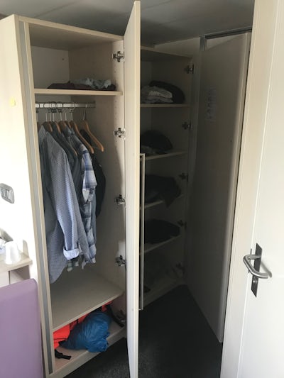 The 'double' wardrobes