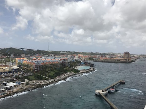 View of Curacao from the Vista