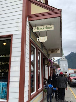 Old Harbor Books in Sitka along the main road (Lincoln Street). Super cute