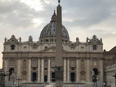 Vatican City following cruise