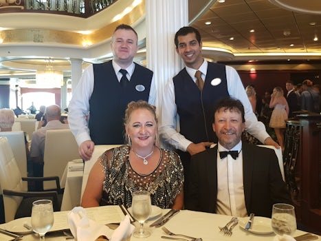 Brilliant waiters who served us!