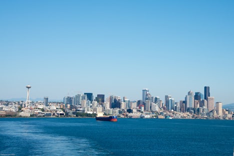 Leaving Seattle port