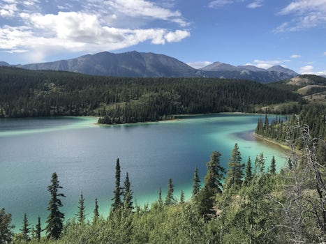 Emerald Lake. We visited this gorgeous spot on our Yukon day trip excursion