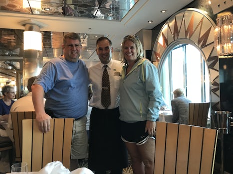 Our morning server (we requested him daily), Mr. Joao, was one of the highlights of our trip.