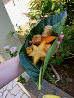 Fruit tasting in Ua Pou