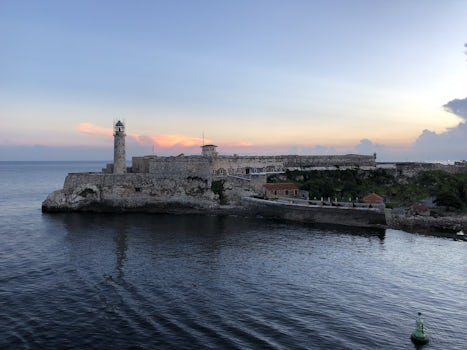 The fort of Havana, entering the port.