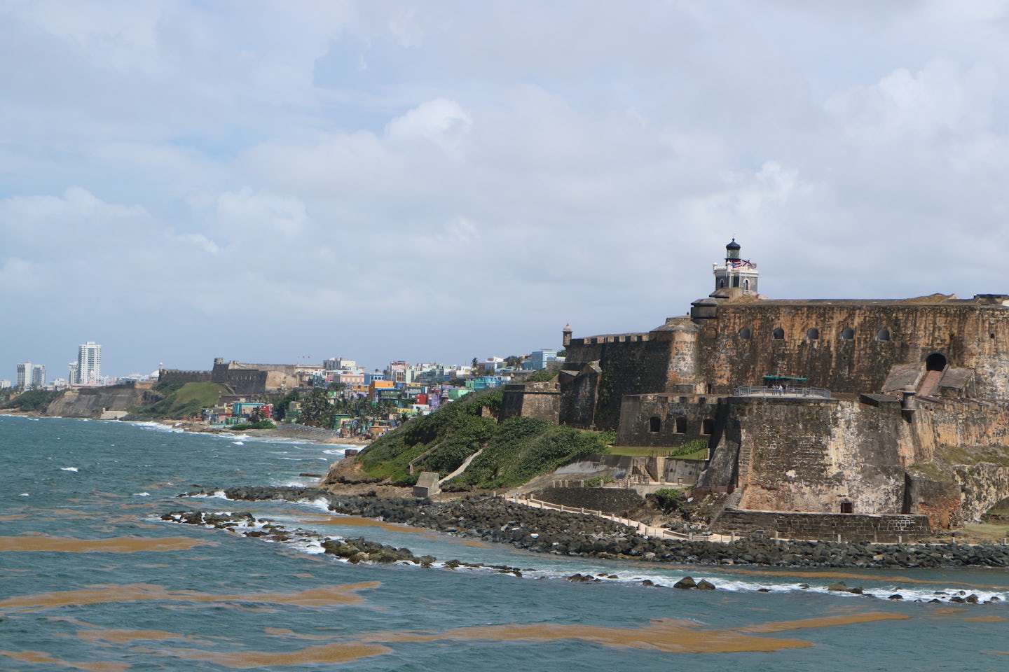 El Morro is San Juan. Great point of interest, but get ready to walk. The p