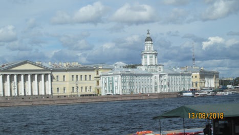 Beautiful St. Petersburg, so full of history.
