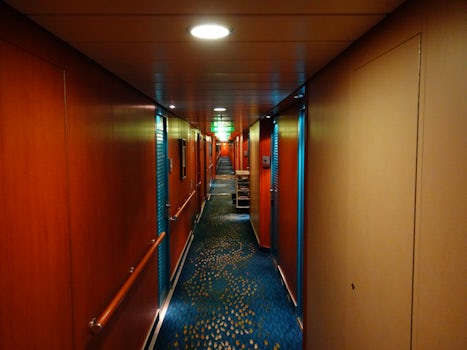 Hallway of rooms