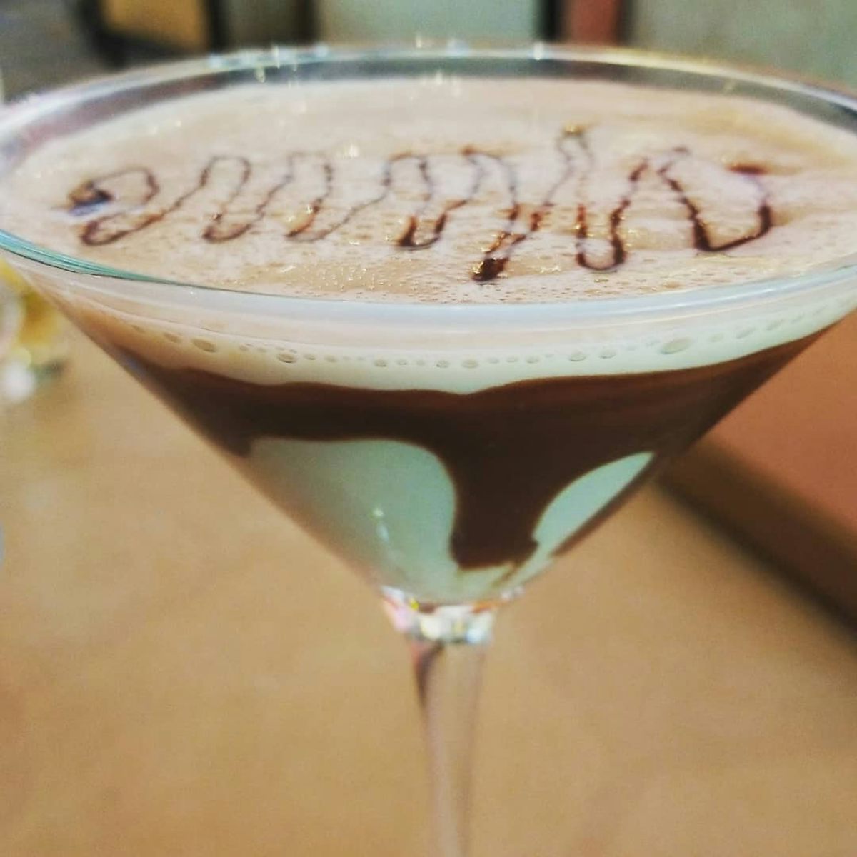 The elusive chocolate martini - finally found someone at the Atrium Bar to