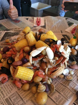 Crab feast in Ketchikan!
