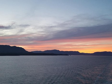 Sunrise Almost to Ketchikan.