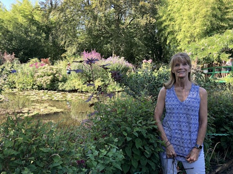 Monet's lily pad gardens at Giverny - the main reason I chose this crui