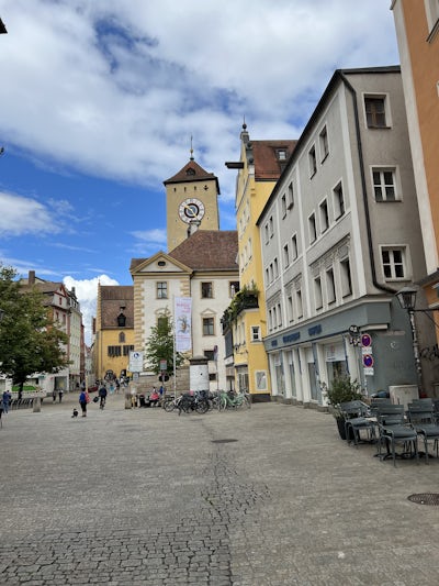 This is the beautiful city of Regensburg.