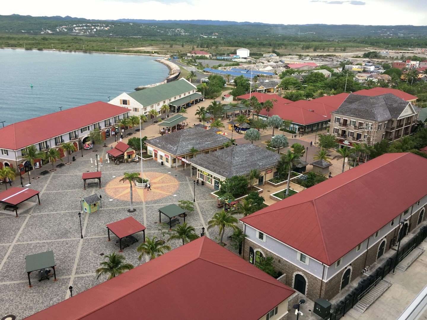 Falmouth port in Jamaica, beautiful but far from all the attractions (1+ hr