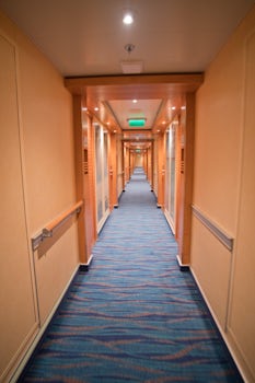 The hallways are very long.