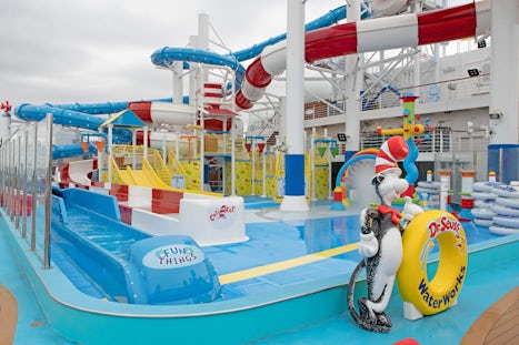 The water park was popular with kids and adults.