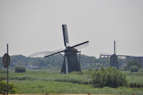 Windmills in Kinderdyk walking tour.  Learned so much about the windmills t