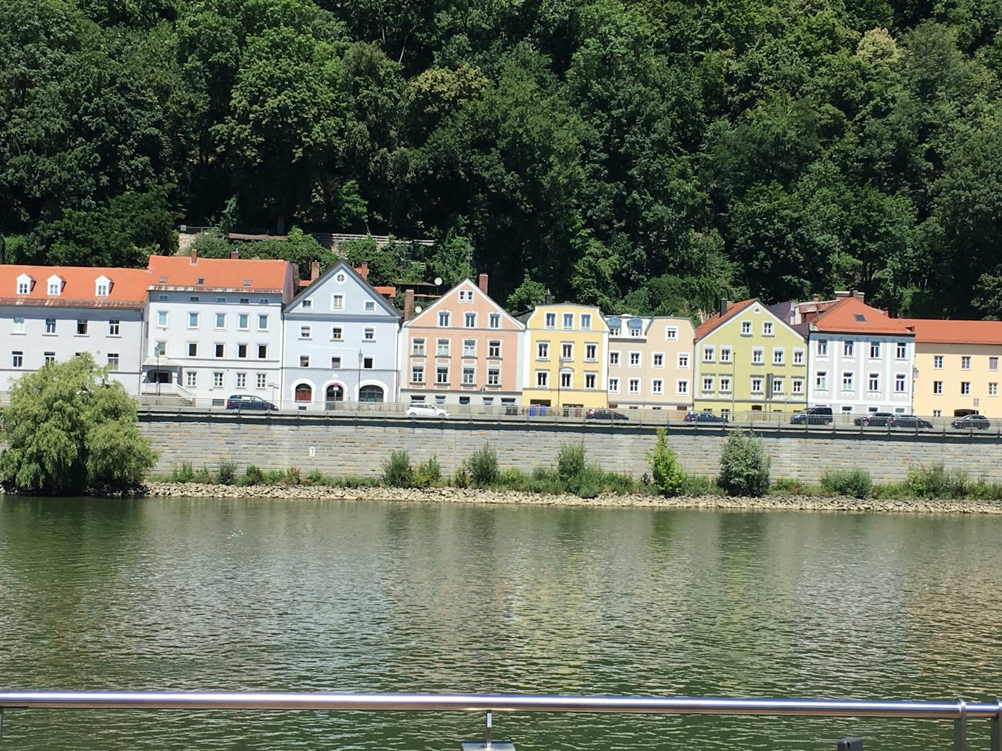 Sailing along the Danube