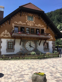 Visiting the largest working wooden cuckoo clock was one of many delights o