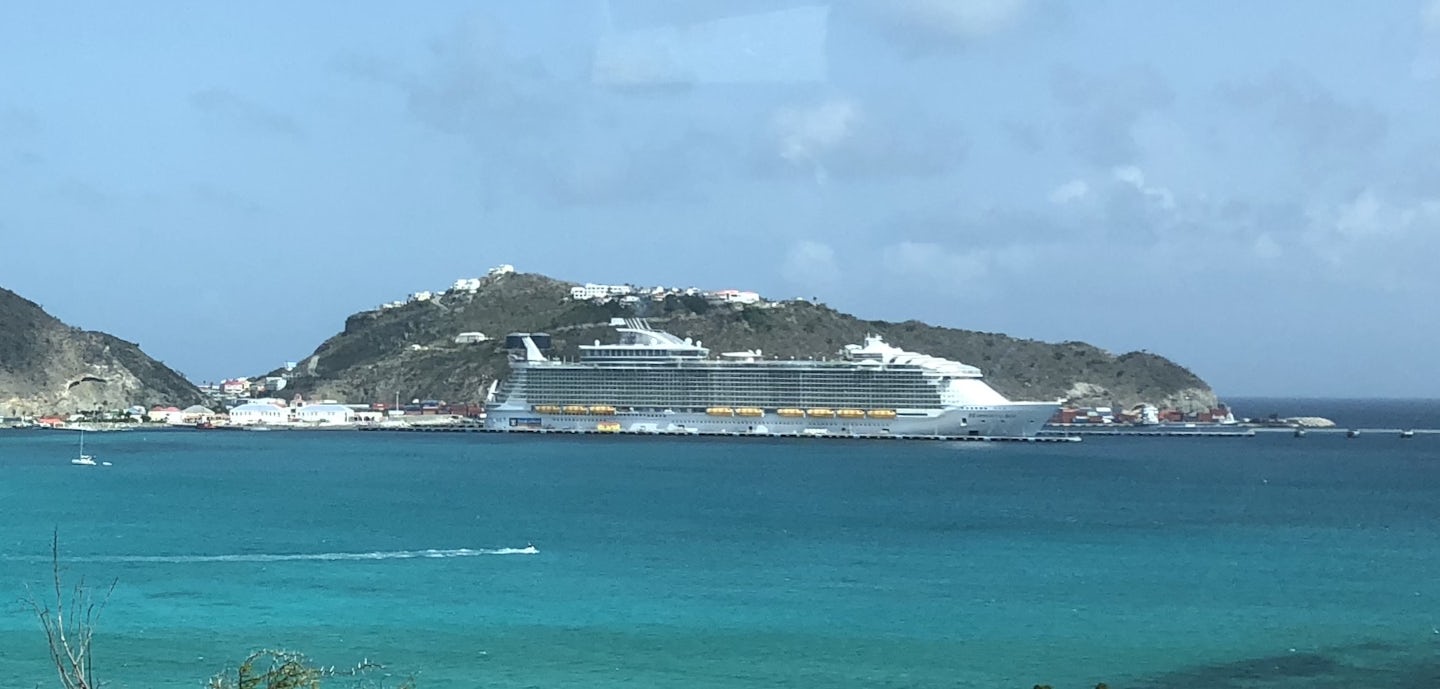 Ship while in St. Maarten