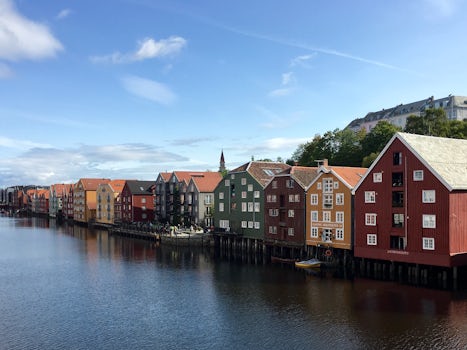Iconic view in Trondheim