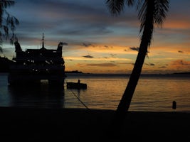 BLC Private Island sunset