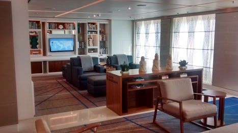 Living room on the ship.
