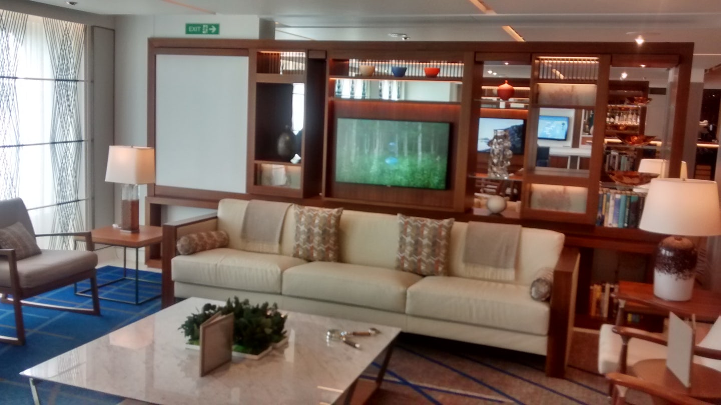 Common area on the ship.