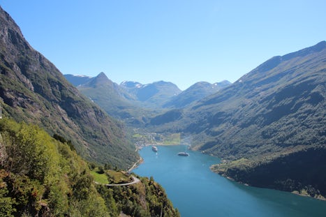 Geiranger Fjord is one of the most beautiful fjords in the world.