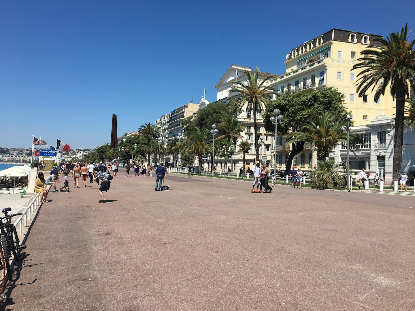 This was the beautiful beach in Nice.  Can’t wait to go back.  We had a l