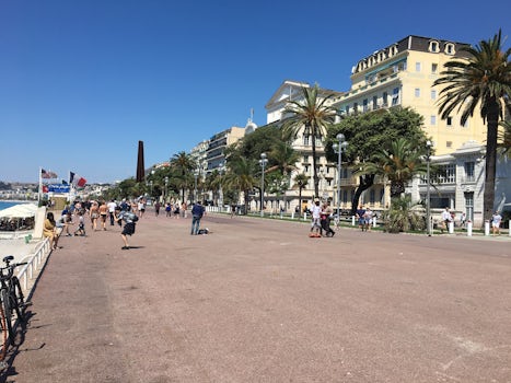 This was the beautiful beach in Nice.  Can’t wait to go back.  We had a l