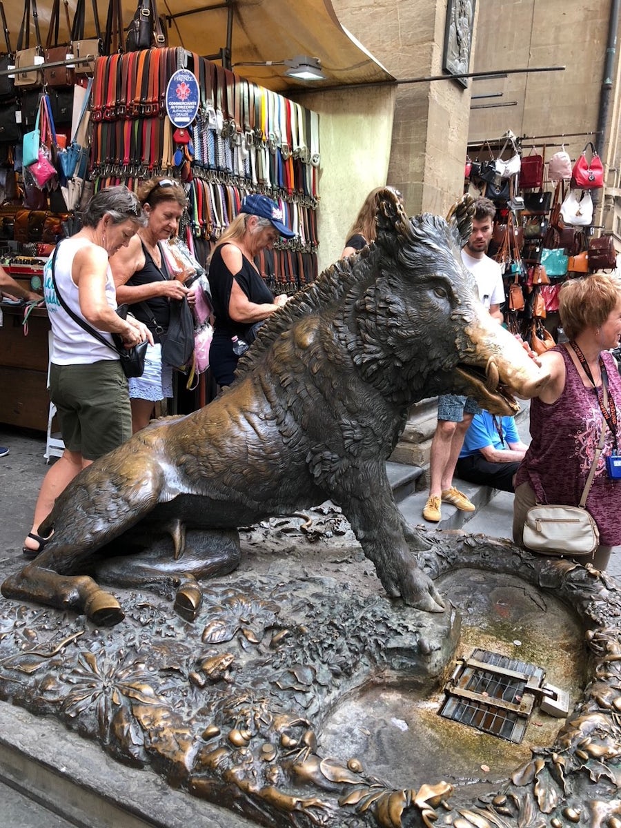 The Florence Bronze Pig