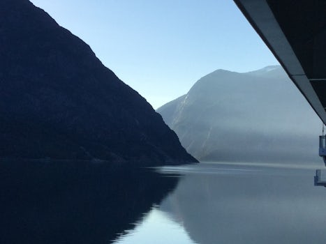 Cruising the Fjord.