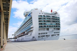 The Ventura docked at Portugal